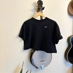 Nike Women's Classic Black Crop Top